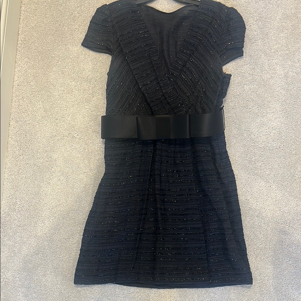 Milly of New York Black Mini Dress